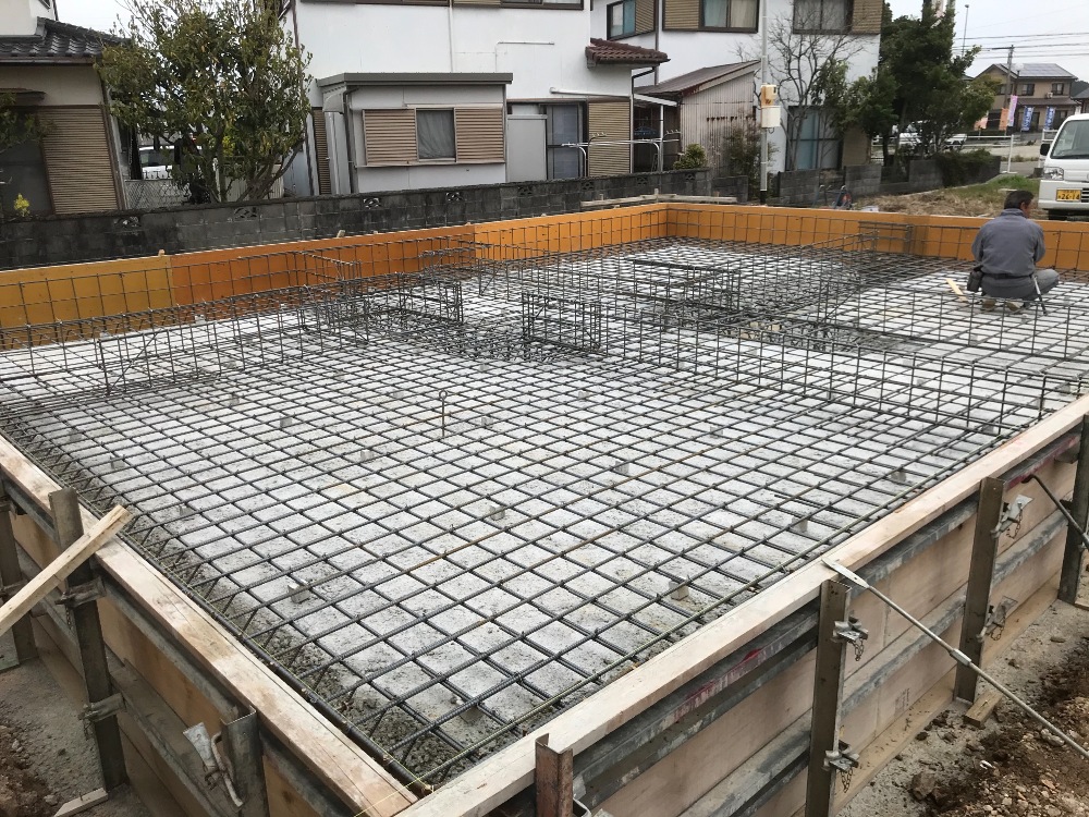 着工致しました。