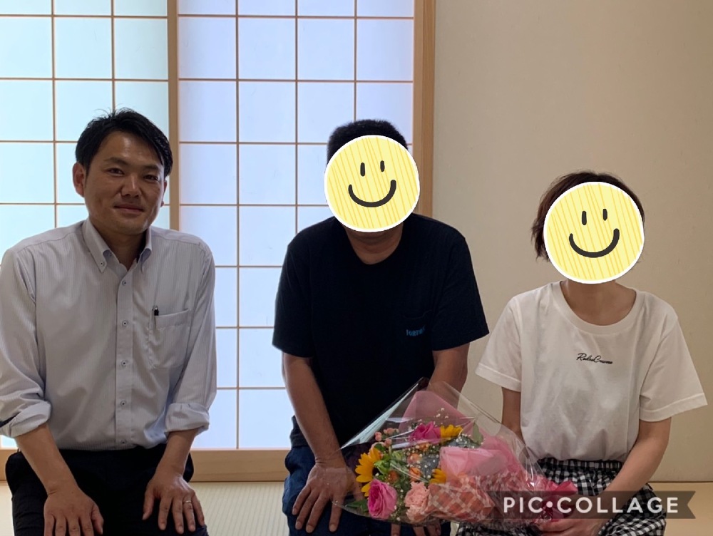 お引渡し！
