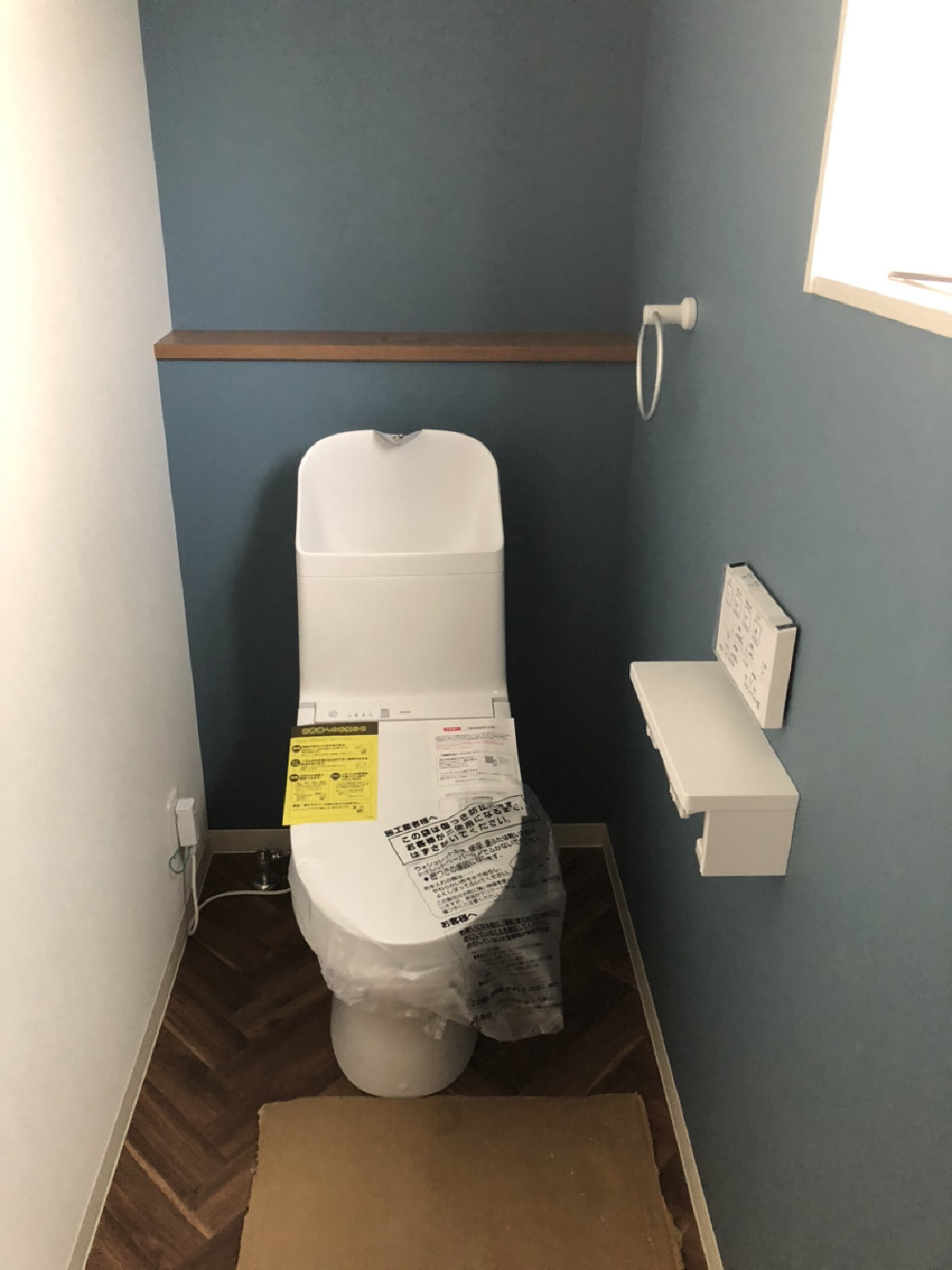 トイレの施工完了しました！