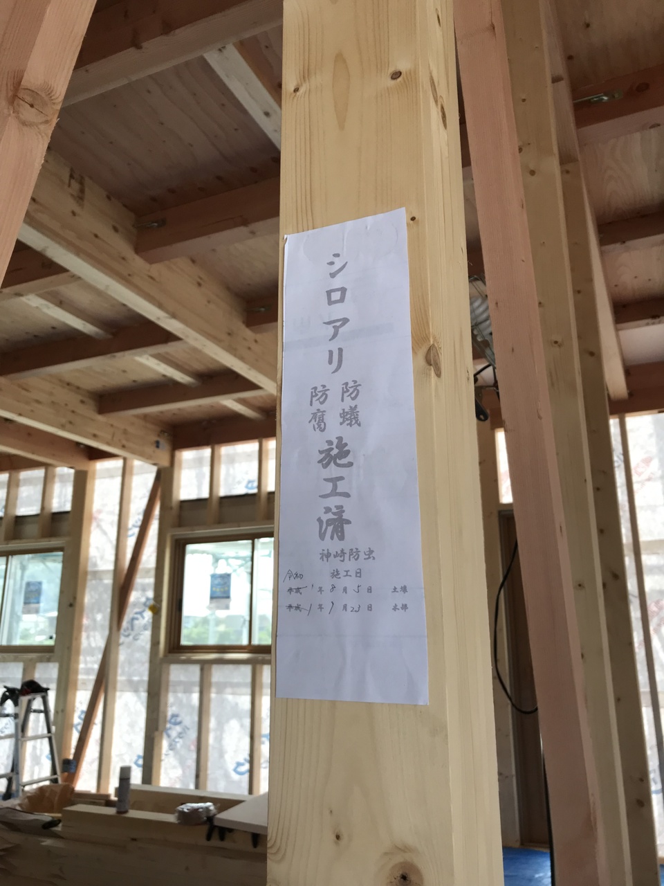防蟻処理