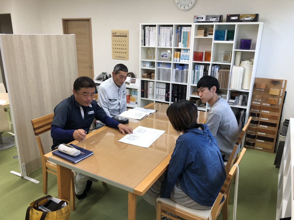 大工さんとの顔合わせ