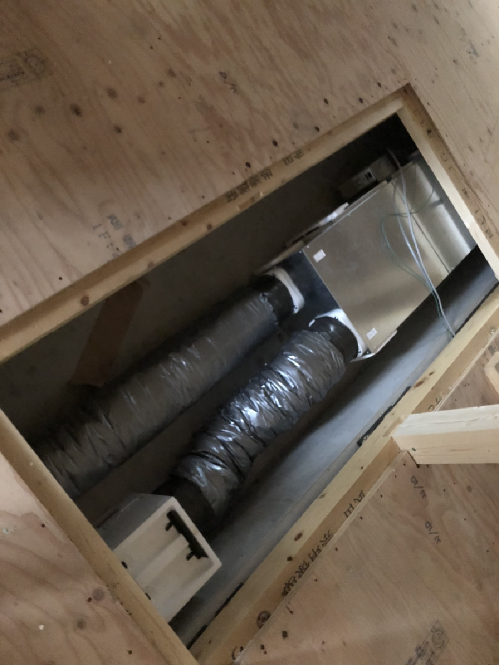 Z空調システムを施工しました①