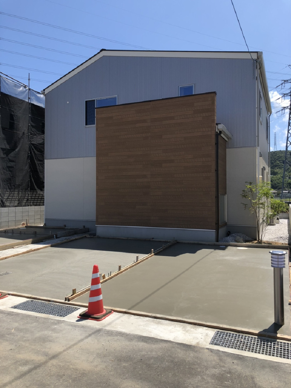 外構工事（コンクリート工事）行いました！