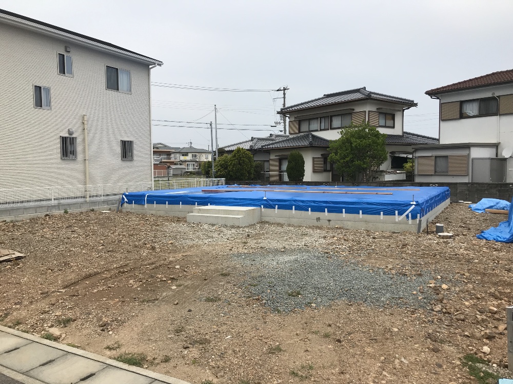 基礎工事終了いたしました