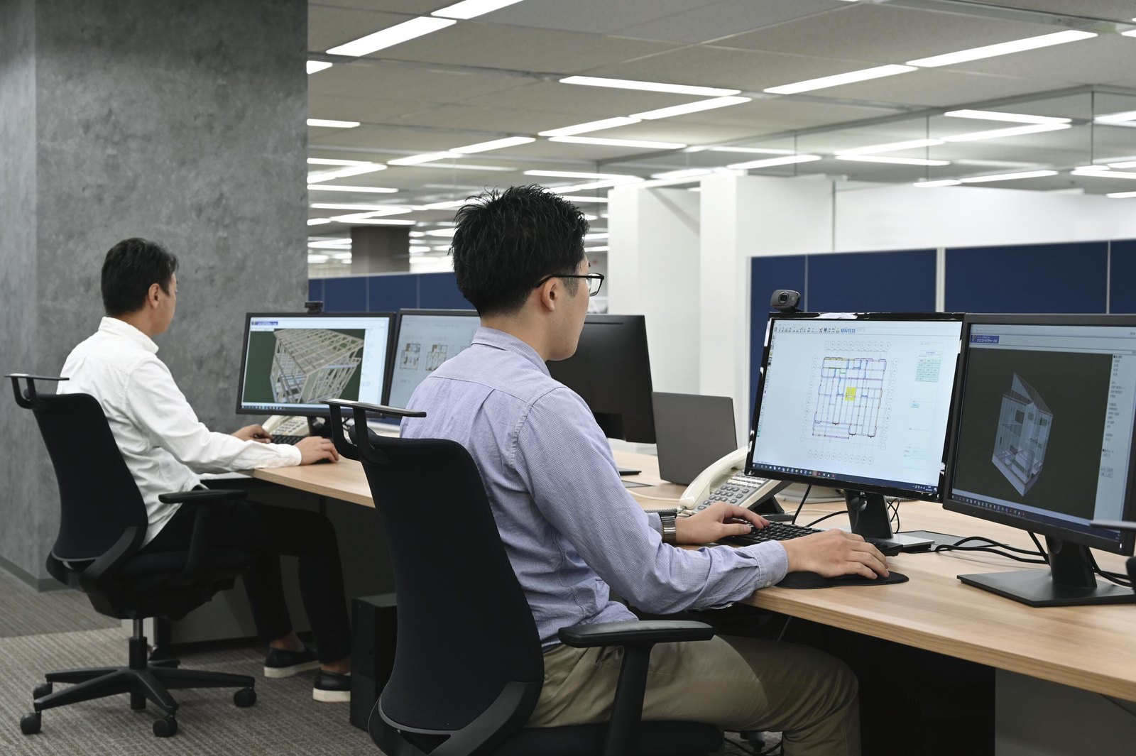 1邸ごとの構造計算を行う設計担当