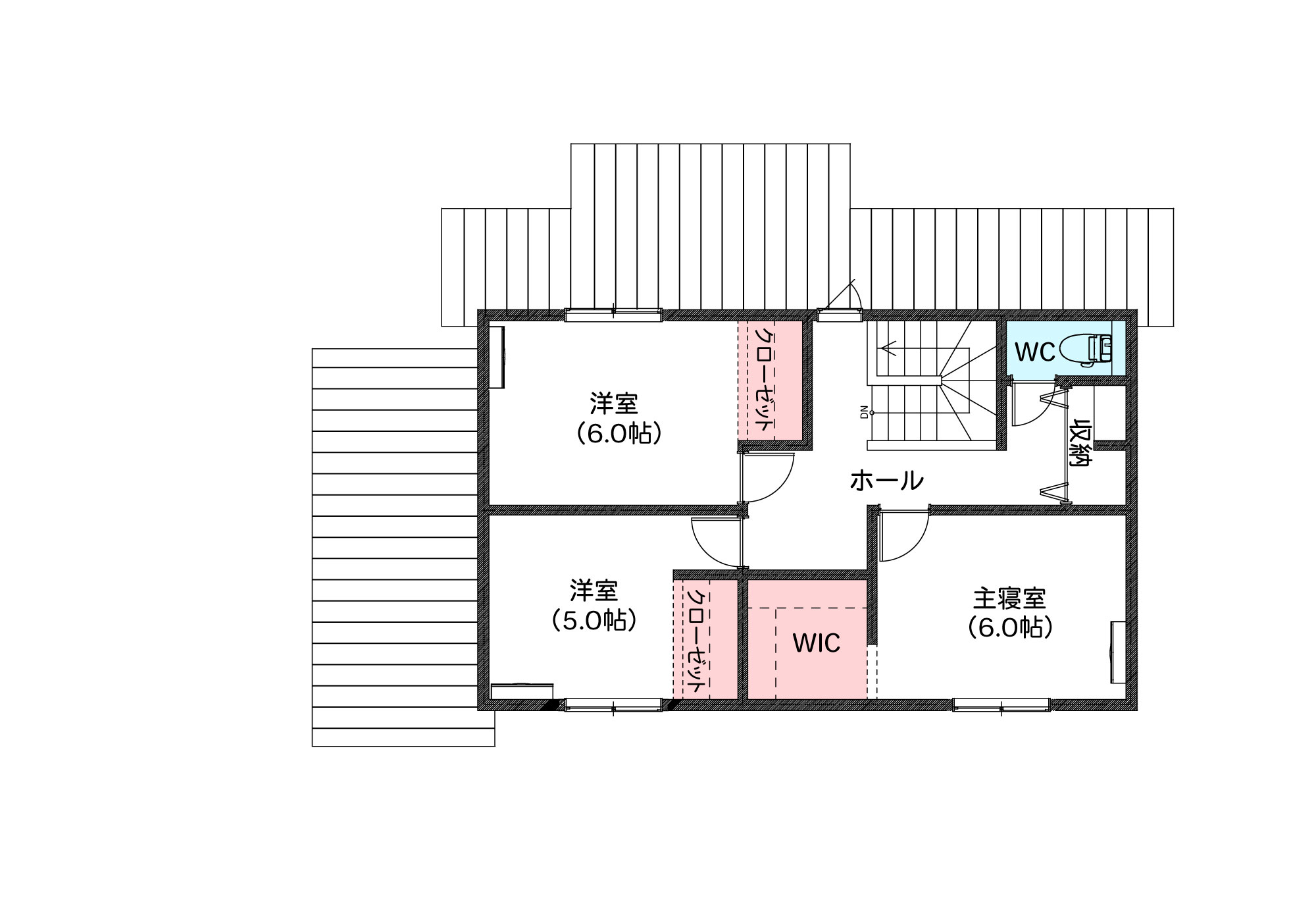 間取り図 2F